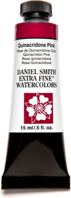 DANIEL SMITH WATERCOLOR 15ML QUINACRIDONE PINK