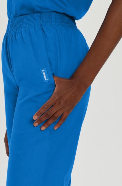 POCKET ELASTIC PANT RBLU SML