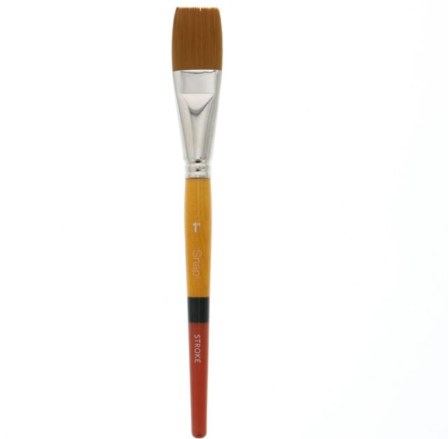 Snap Gold Taklon 1-Inch Short Handle