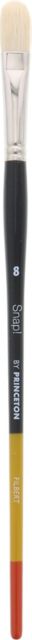 SNAP BRISTLE FILBERT 8 LONG HANDLE