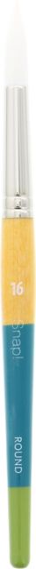 SNAP WHITE TAKLON ROUND 16 SHORT HANDLE