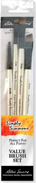 SIMPLY SIMMONS BRUSH ALL THE ANGLES SET 4