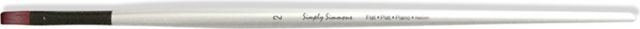 SIMPLY SIMMONS BRUSH EXTRA FIRM FLAT 2 LONG HANDLE