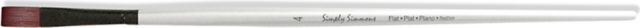 SIMPLY SIMMONS BRUSH EXTRA FIRM FLAT 4 LONG HANDLE