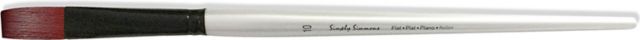 SIMPLY SIMMONS BRUSH EXTRA FIRM FLAT 10 LONG HANDLE