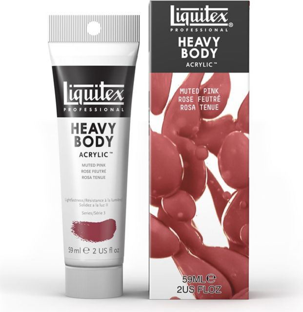 Heavy Body Acrylic Muted Collection 59mL Pink