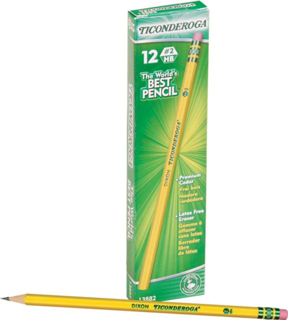 Ticonderoga Yellow Pencil #2