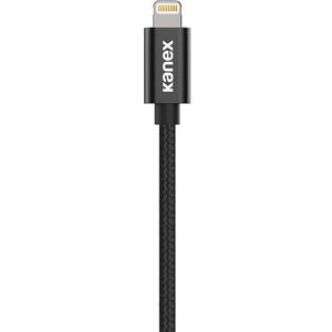 Kanex DuraBraid Premium USB-C to Lightning Cable, 2M, Black