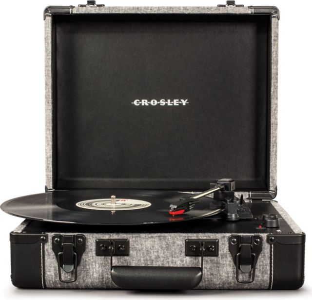 Crosley Executive Deluxe USB Turntable Smoke - ONLINE ONLY