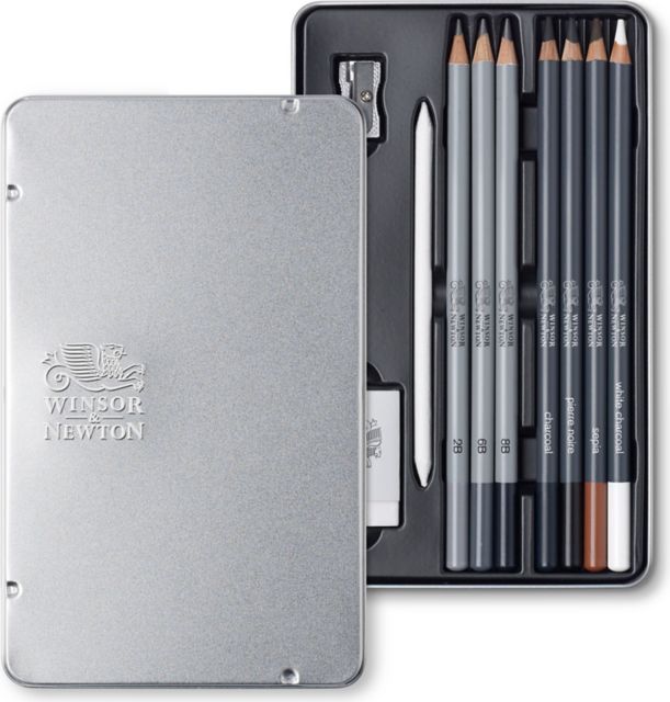 STUDIO COLLECTION SKETCH PENCIL TIN OF 10