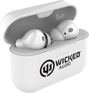 Wicked Audio RANGR True Wireless Earbuds - White - ONLINE ONLY
