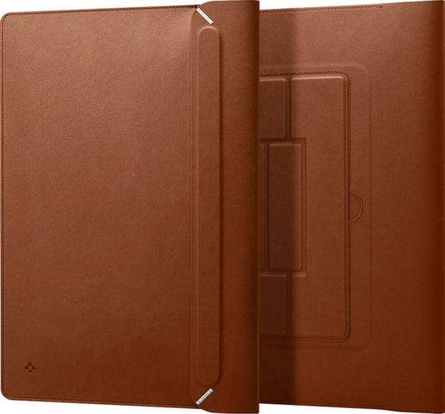 Spigen Valentinus Laptop Pouch 14in, Classic Brown