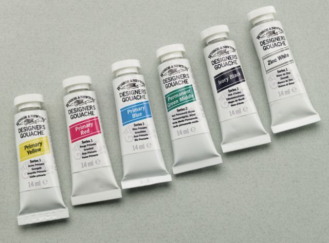 Designer/Gouache 14 mL Tube Magenta