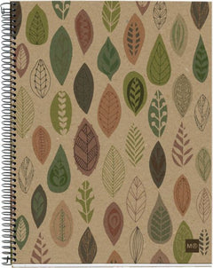 NTBK RECYL 4SUB ECOLEAVES LG