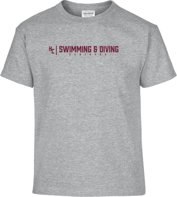 Hartnell Youth T Shirt HC Swimming and Diving - ONLINE ONLY