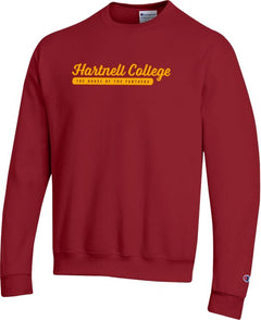 Hartnell Champion Fleece Crew Hartnell Script - ONLINE ONLY
