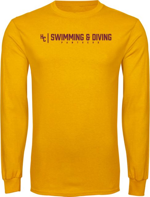 Hartnell Long Sleeve T Shirt HC Swimming and Diving - ONLINE ONLY