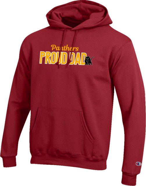Hartnell Champion Fleece Hoodie Panthers  Proud Dad - ONLINE ONLY
