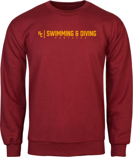 Hartnell Fleece Crew HC Swimming and Diving - ONLINE ONLY