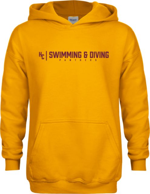 Hartnell Youth Fleece Hood HC Swimming and Diving - ONLINE ONLY