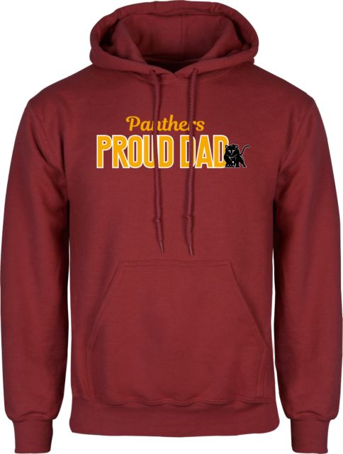 Hartnell Fleece Hoodie Panthers  Proud Dad - ONLINE ONLY