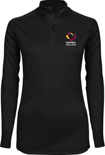 Hartnell Womens Syntrel Interlock 1/4 Zip Hartnell Vertical - ONLINE ONLY