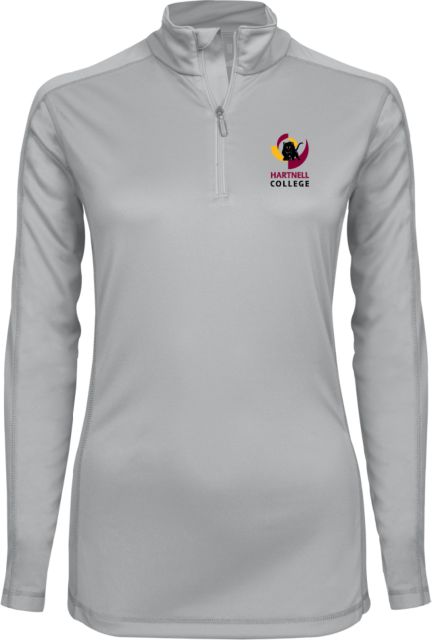 Hartnell Womens Syntrel Interlock 1/4 Zip Hartnell Vertical - ONLINE ONLY