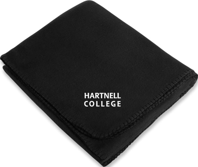 Hartnell Arctic Fleece Blanket Wordmark - ONLINE ONLY