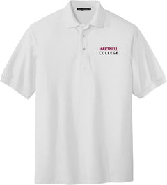 Hartnell Silk Touch Polo Wordmark - ONLINE ONLY