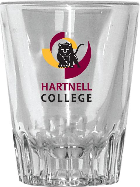 Hartnell Community College Panthers 2 oz. Collectors Glass