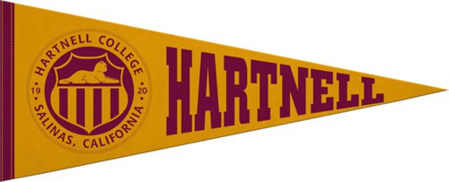 Hartnell Community College 12X30 Full Color Pennant