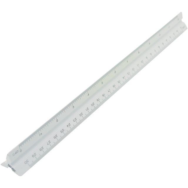 METRIC TRI SCALE WHITE 12