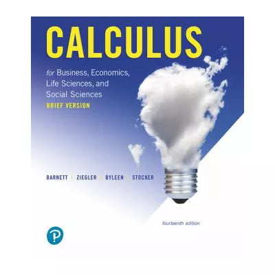 Calculus for Business etc (w/out MyMathLab)