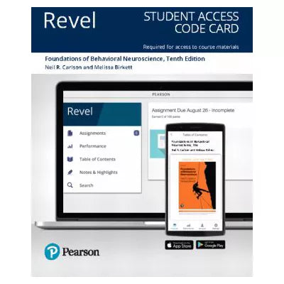 Revel Access Code for Foundations of Behavioral Neuroscience