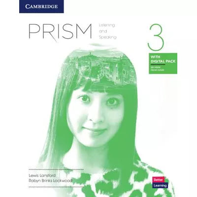 Prism Level 3 Listening &amp; Speaking Student's book with Digital Pack