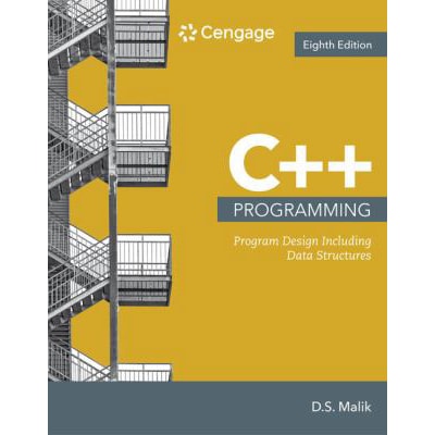 C++ Programming: Prog Design Incl Data Structures