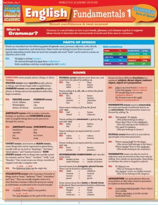 ENGLISH FUNDAMENTALS 1