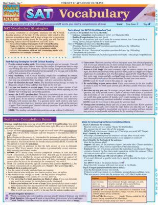 SAT VOCABULARY