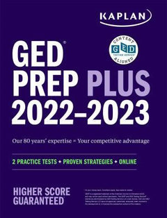 GED TEST PREP PLUS 2022-2023
