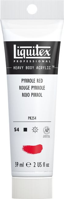 Heavy Body Acrylic 2oz Pyrrole Red