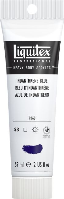 Heavy Body Acrylic 2oz Indanthrene Blue