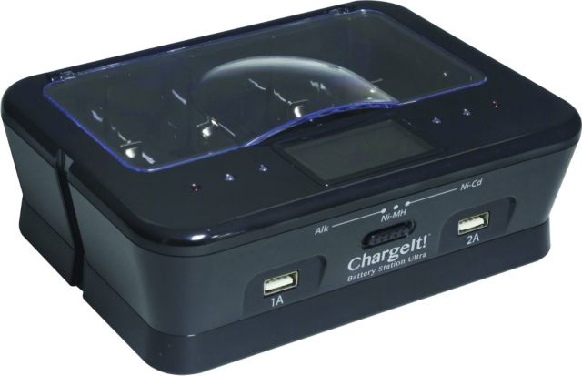 ChargeIt Std Alk Batt Box Blk