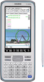 CALC CASIO FXCG500 GRAPHING