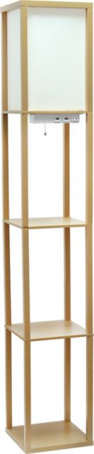 SHELF LAMP USB LED TAN